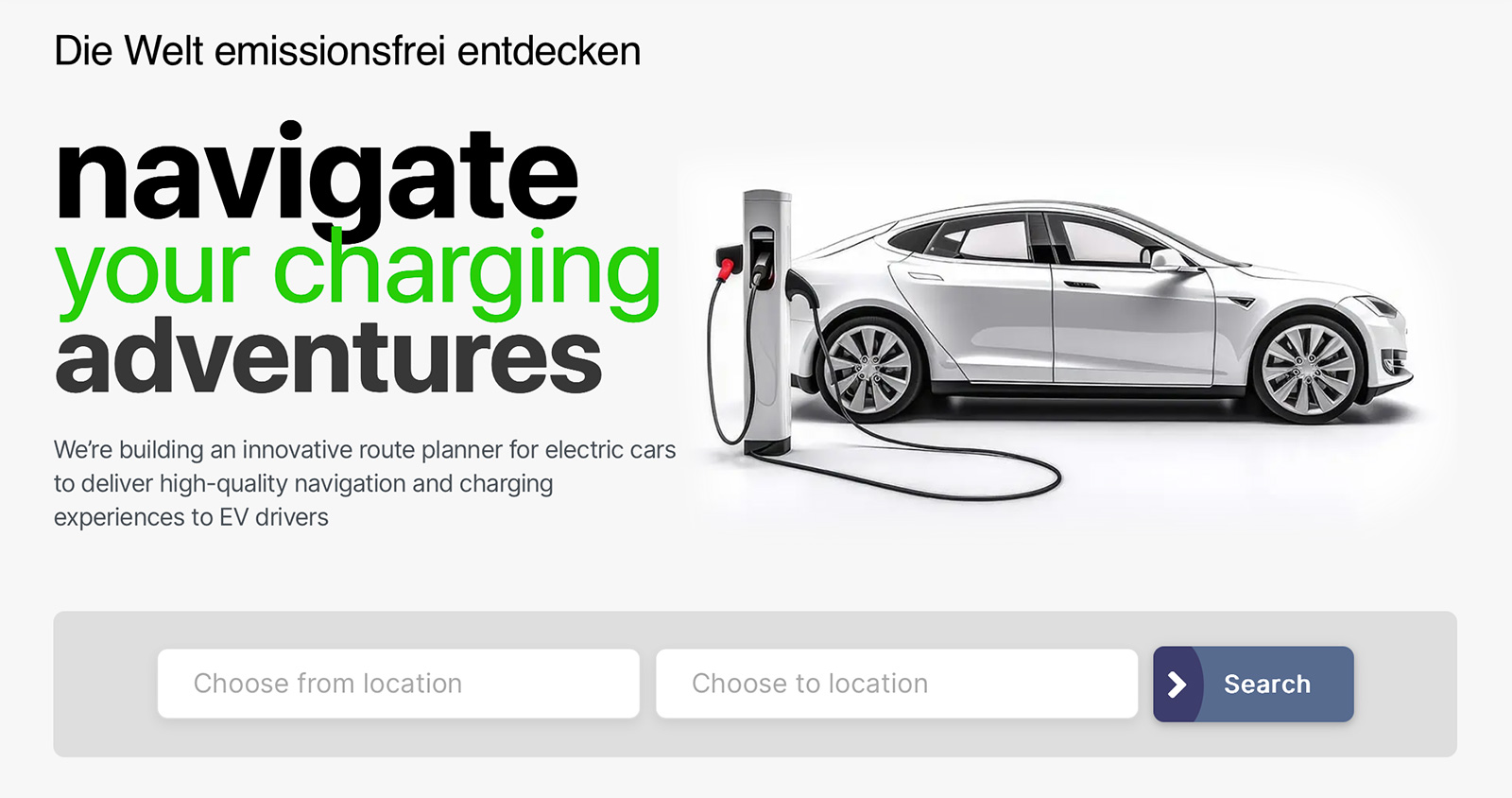 EV Route builder